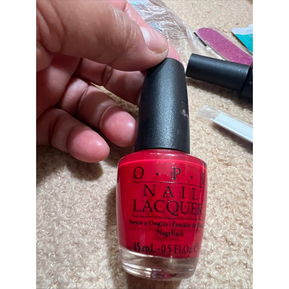 Manicure Set OPI GEK Gel Polish Nail Care Kit with Tools and Glitter Bag Multi - Picture 8 of 13